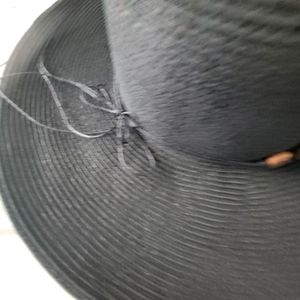 Black Straw Hat